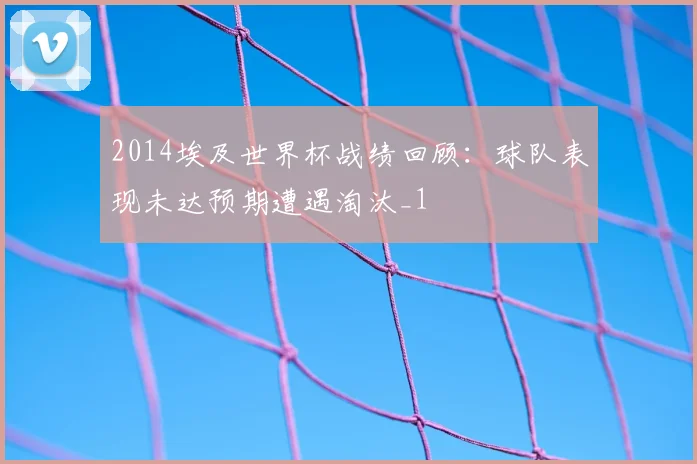 2014埃及世界杯战绩回顾：球队表现未达预期遭遇淘汰_1